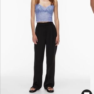 Aritzia Wilfred Effortless Pant Black